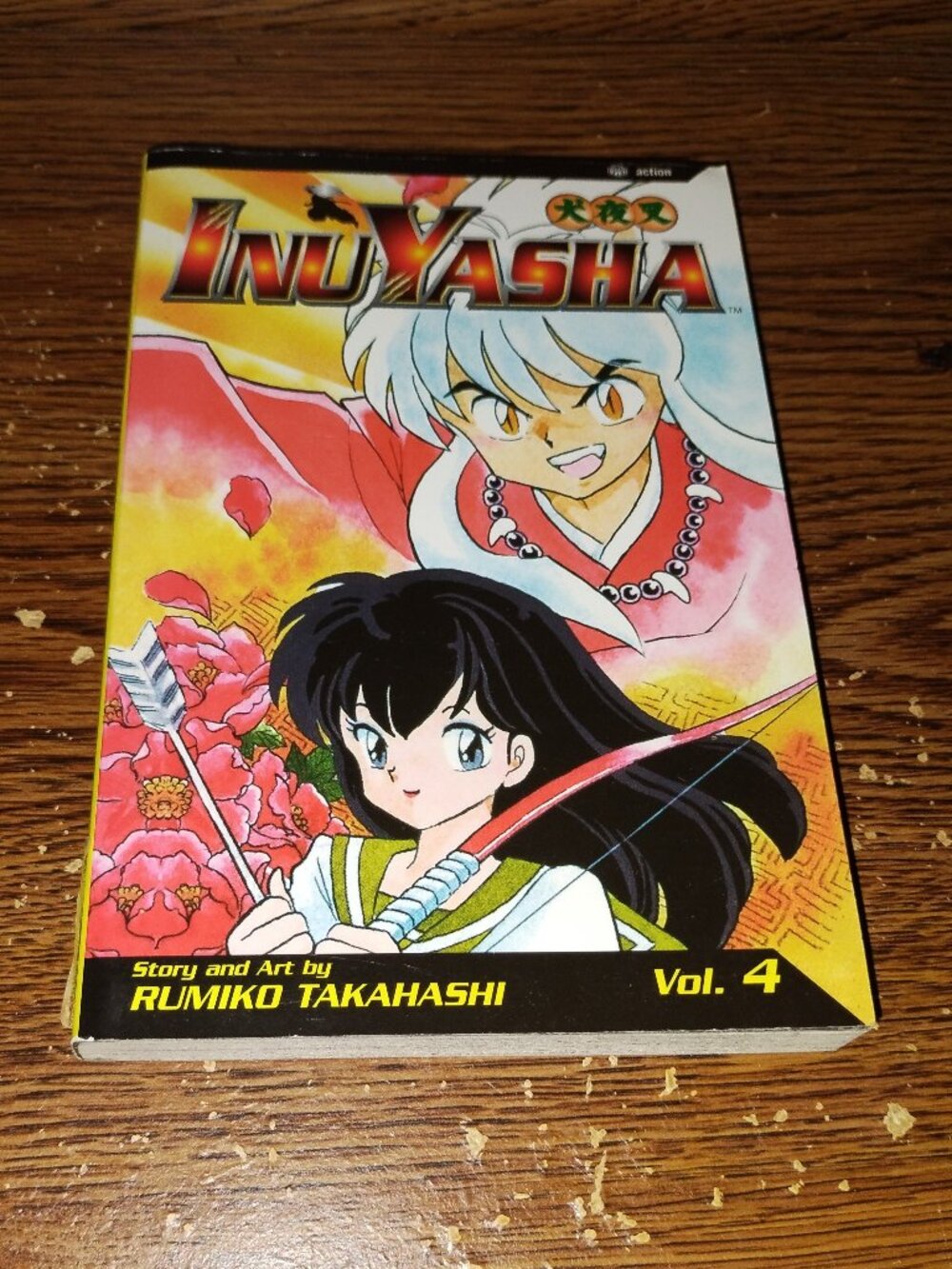 InuYasha Vol. 4 Manga in English by Rumiko Takahashi (Viz Media)